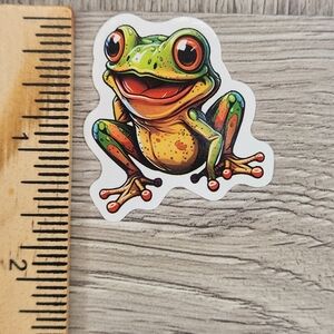 10/$10 Stickers Psychedelic Frogs Frog Sticker